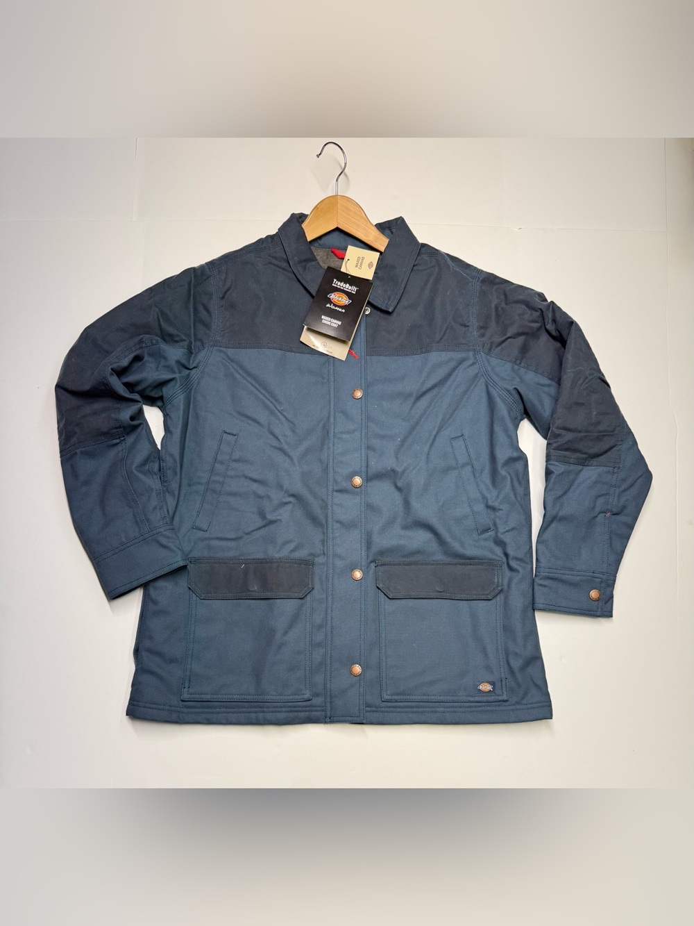 Dickies Men’s Two-Tone Blue Military Field Jacket